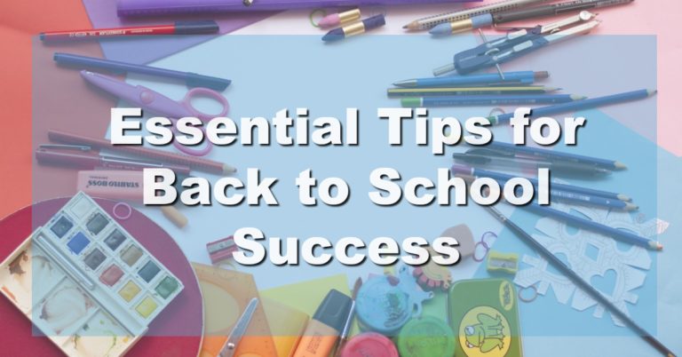 School, back to school, school success, school year