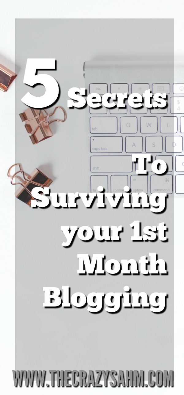 5 Things I wish I had known in my First Month Blogging