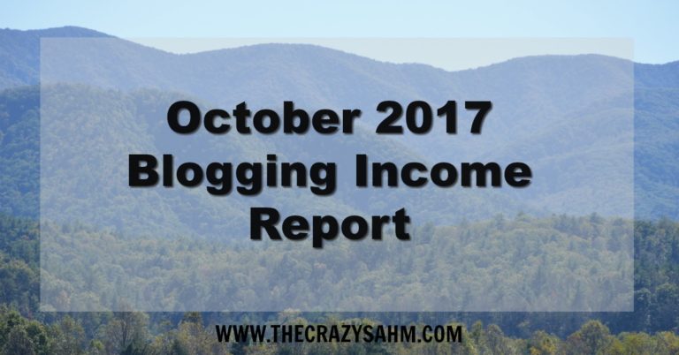 Blogging Income report for the month of October 2017. How I made $181 in October by blogging.